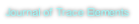 Journal of Trace Elements
